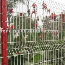 pvc coated Holand wire mesh fence(factory)